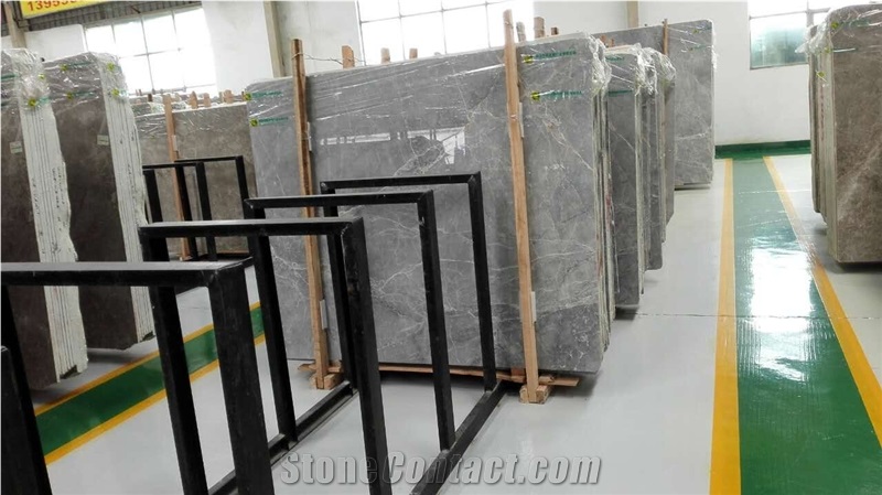 Silver Mink Marble Slabs