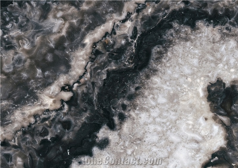 Grey Pearl Onyx - Jalisco Black Onyx