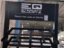 Custom Ceramic Stone Sample Metal Display Racks SRL041