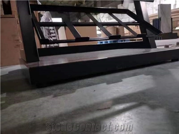 Custom Ceramic Stone Sample Metal Display Racks SRL041