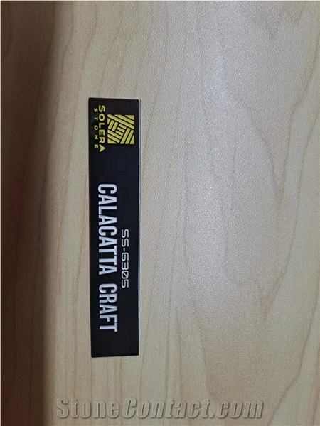 Metal Label On The Stone