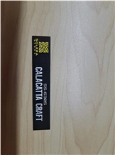 Metal Label On The Stone