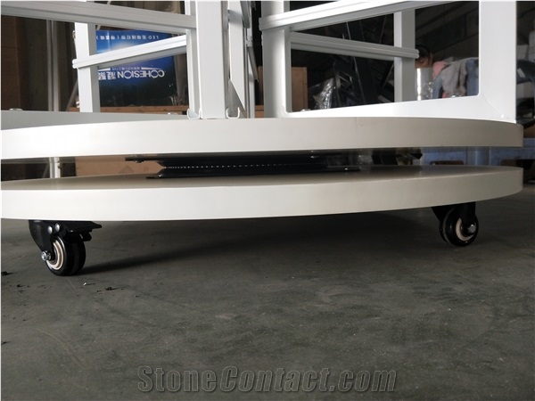 Rotating Display Strand Racks With  Six Panels