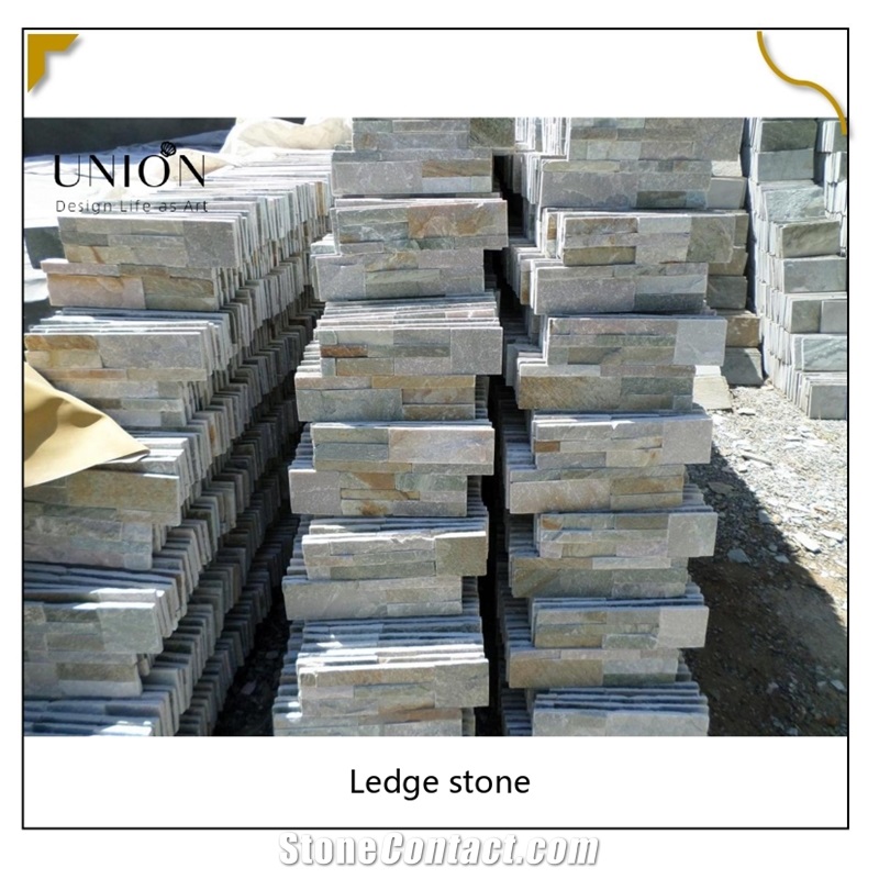 UNION DECO Beige Culture Stone Thin Stacked Stone Veneer