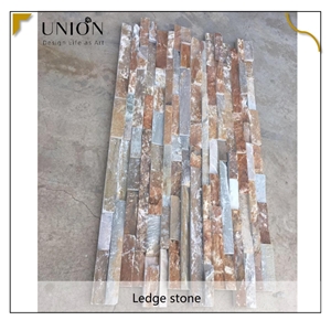 UNION DECO Beige Slate Ledger Panel Stacked Stone Panel