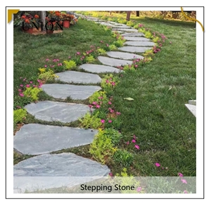 UNION DECO Black Slate Paving Stone Garden Stepping Stone