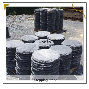 UNION DECO Garden Irregular Slate Landscaping Stepping Stone