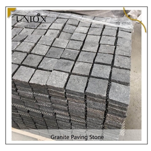 UNION DECO Natural Grey Cobble Stone Garden Sideway Paver