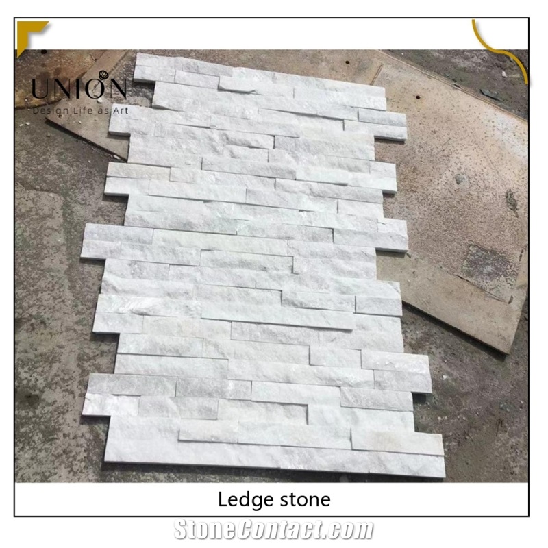 UNION DECO Natural Quartzite Corner Stone Wall Corner Material
