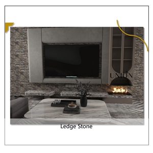 UNION DECO Natural Split Face Stone Panel For Wall Cladding