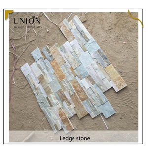 UNION DECO Natural Split Face Stone Veneer Stacked Stone