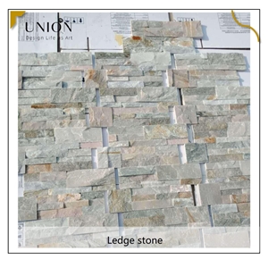 UNION DECO Natural Split Face Stone Veneer Stacked Stone