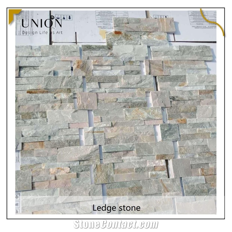 UNION DECO Thin Stone Veneer Natural Stacked Stone Panel