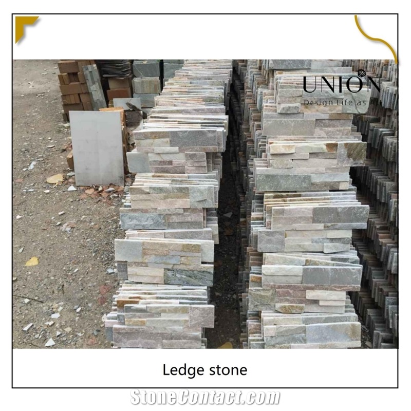 UNION DECO Thin Stone Veneer Natural Stacked Stone Panel