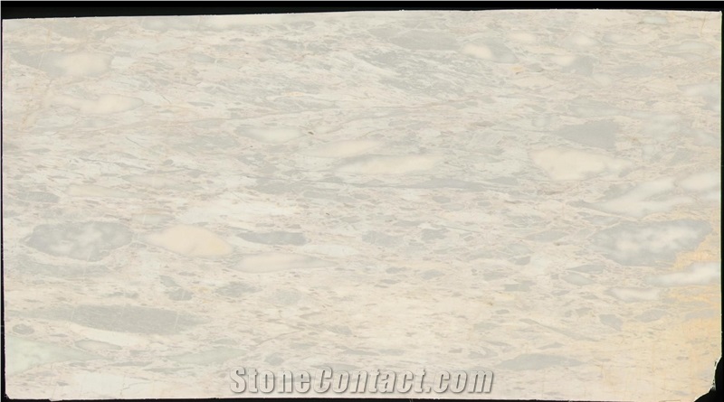Bianco Leopardo Marble Slab
