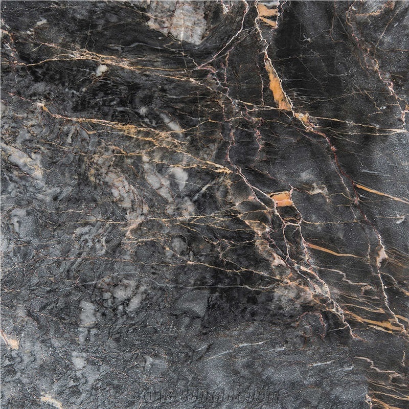 Black Golden River Marble importance=