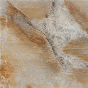 Macaubas Fantasy Gold Quartzite Tile