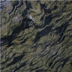 Picasso Green Granite Tile