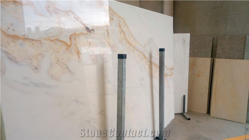 Statuario Mina Reale Marble Slab