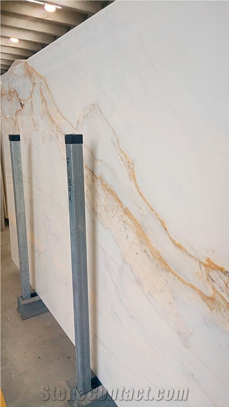 Statuario Mina Reale Marble Slab