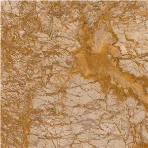 Van Gogh Gold Marble Tile