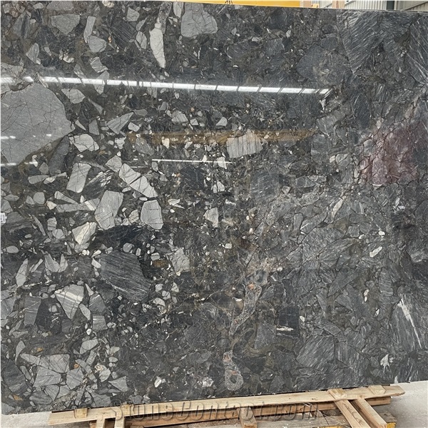 Amazon Blue Marble Five-Star Hotel Lobby Decoration