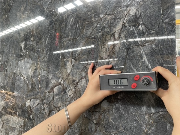 Amazon Blue Marble Five-Star Hotel Lobby Decoration