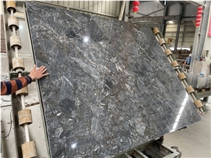 Amazon Blue Marble Five-Star Hotel Lobby Decoration