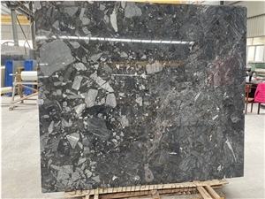 Amazon Blue Marble Five-Star Hotel Lobby Decoration