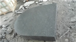 Arc Edge Semi-Circle Stone G654 Block Steps Spiral Staircase