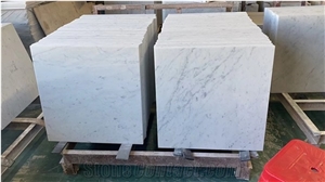 Bianco Carrara White Thin Tiles 610X610x10mm Honed Finished
