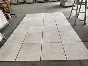 Bianco Carrara White Thin Tiles 610X610x10mm Honed Finished