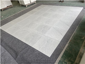 Bianco Carrara White Thin Tiles 610X610x10mm Honed Finished