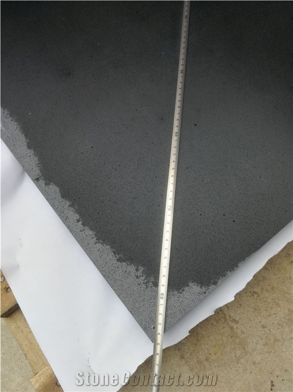 Black Basalt Anti Line Cat Paw Floor Tiles