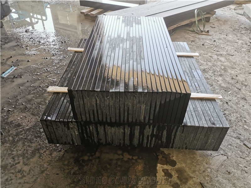 Black G684 Honed Stair Stone Steps