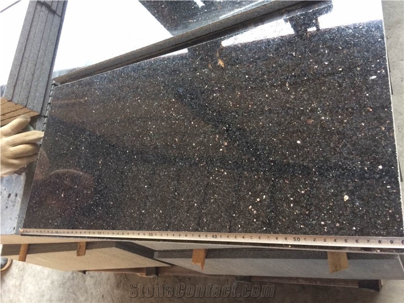 Black Galaxy Granite Wall Tiles