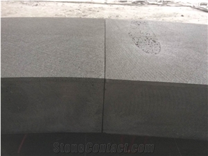 Bluestone Curved Kerbstone Road Kerbs Roadside Curbstone