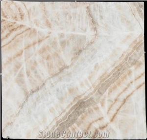 Cheap White Wooden Onyx Slabs Bathroom Tile Thickness 18Mm