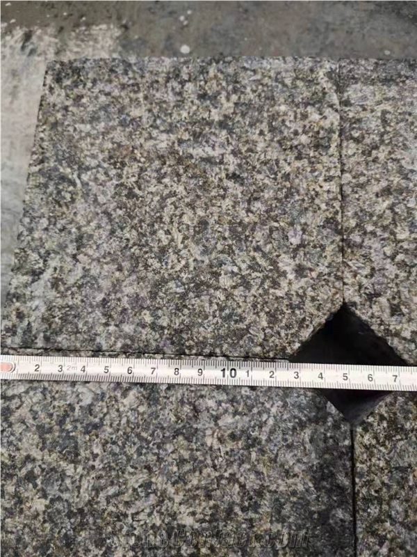 Chengde Green Cubes Pavement Setts Paving Stone