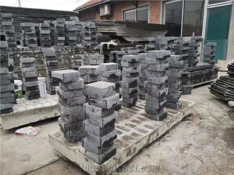 Chengde Green Cubes Pavement Setts Paving Stone