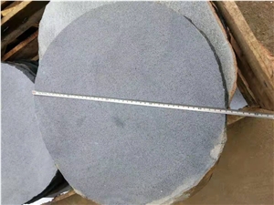 China Bluestone Round Orgnic Steppers 450X450x30mm Garden