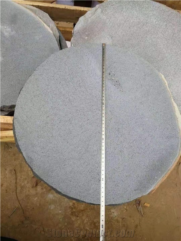 China Bluestone Round Orgnic Steppers 450X450x30mm Garden