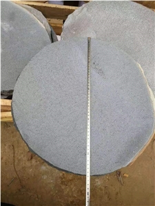 China Bluestone Round Orgnic Steppers 450X450x30mm Garden