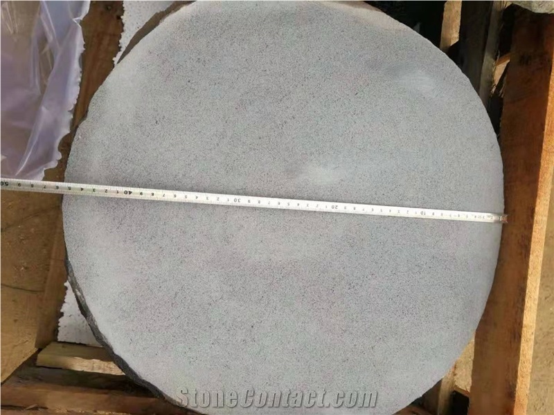 China Bluestone Round Orgnic Steppers 450X450x30mm Garden