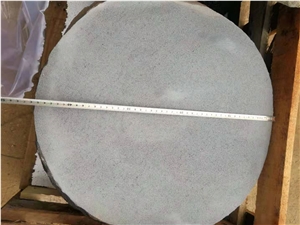 China Bluestone Round Orgnic Steppers 450X450x30mm Garden