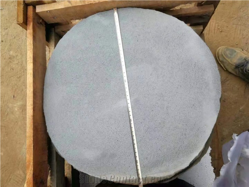 China Bluestone Round Orgnic Steppers 450X450x30mm Garden