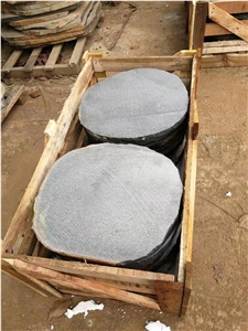 China Bluestone Round Orgnic Steppers 450X450x30mm Garden