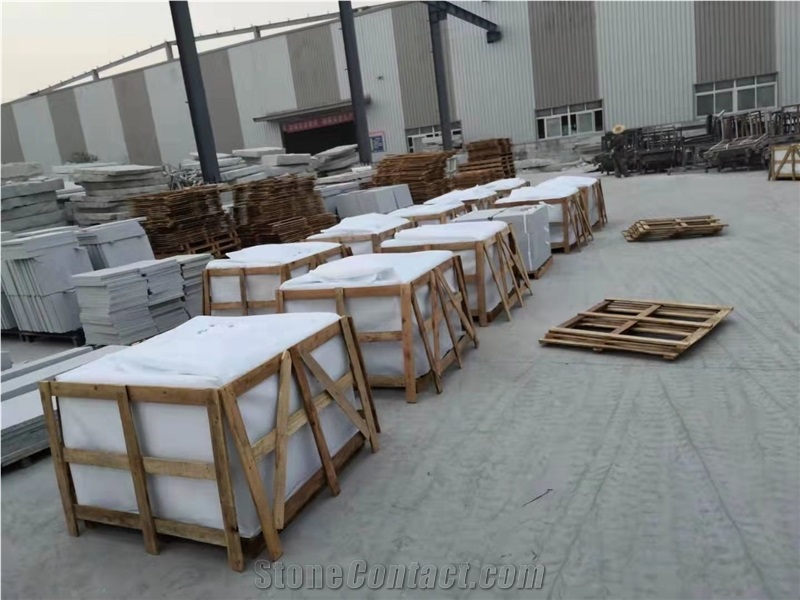 Curbstone G603 Sesame White Granite Path Edging Stone