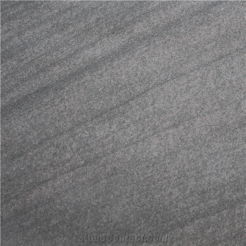 Cyan Grey Sandstone Textured Wall Tiles
