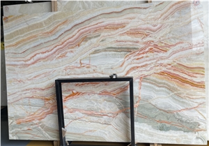 Factory Supply Rainbow Onyx Slabs Bookmatch Tiles